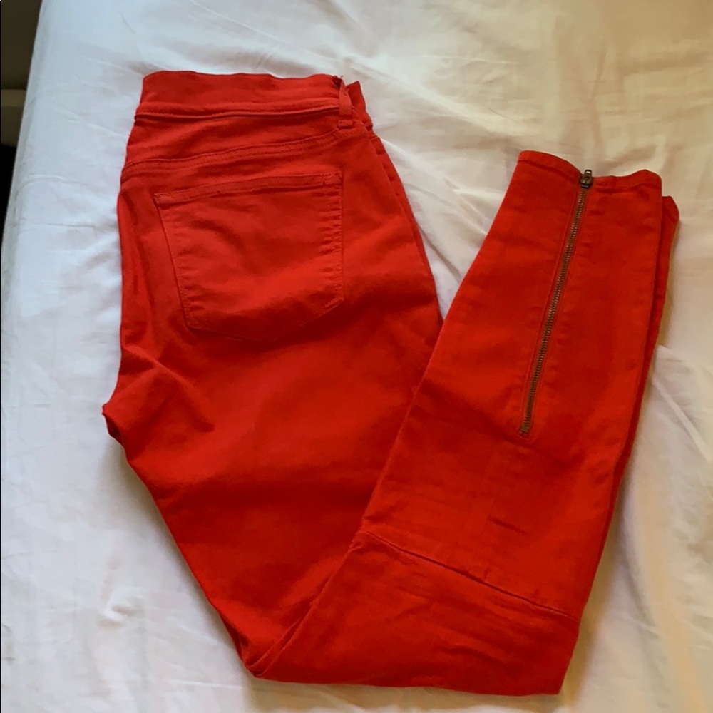 Gap red jean